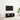 TV-kast Zwart 100 x 35 x 40 cm Bewerkt hout